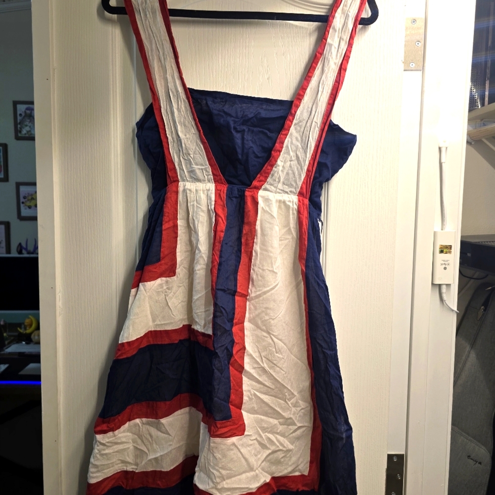 Vintage Betsey Johnson 2000s paperbag dress medium